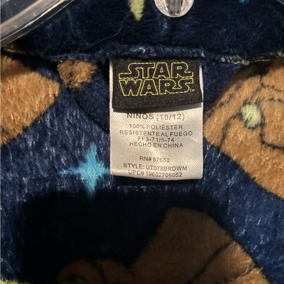 Star Wars Blue and Green Robe Pajamas - Picture 3 of 3